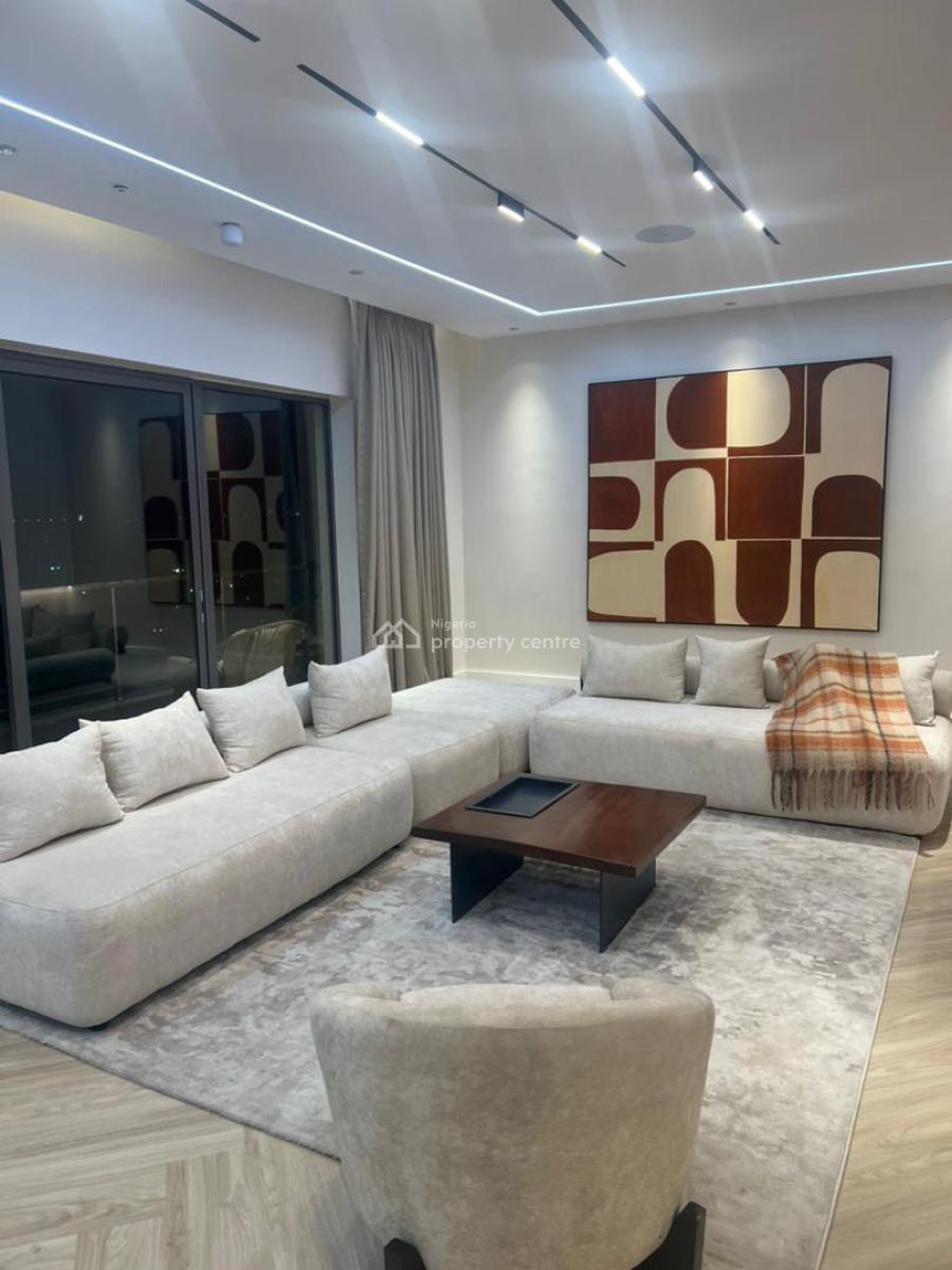 Exquisite Waterview 2 Bedroom Apt W/all Shades of Deluxe Living, Banana Island, Ikoyi, Lagos, Flat / Apartment Short Let