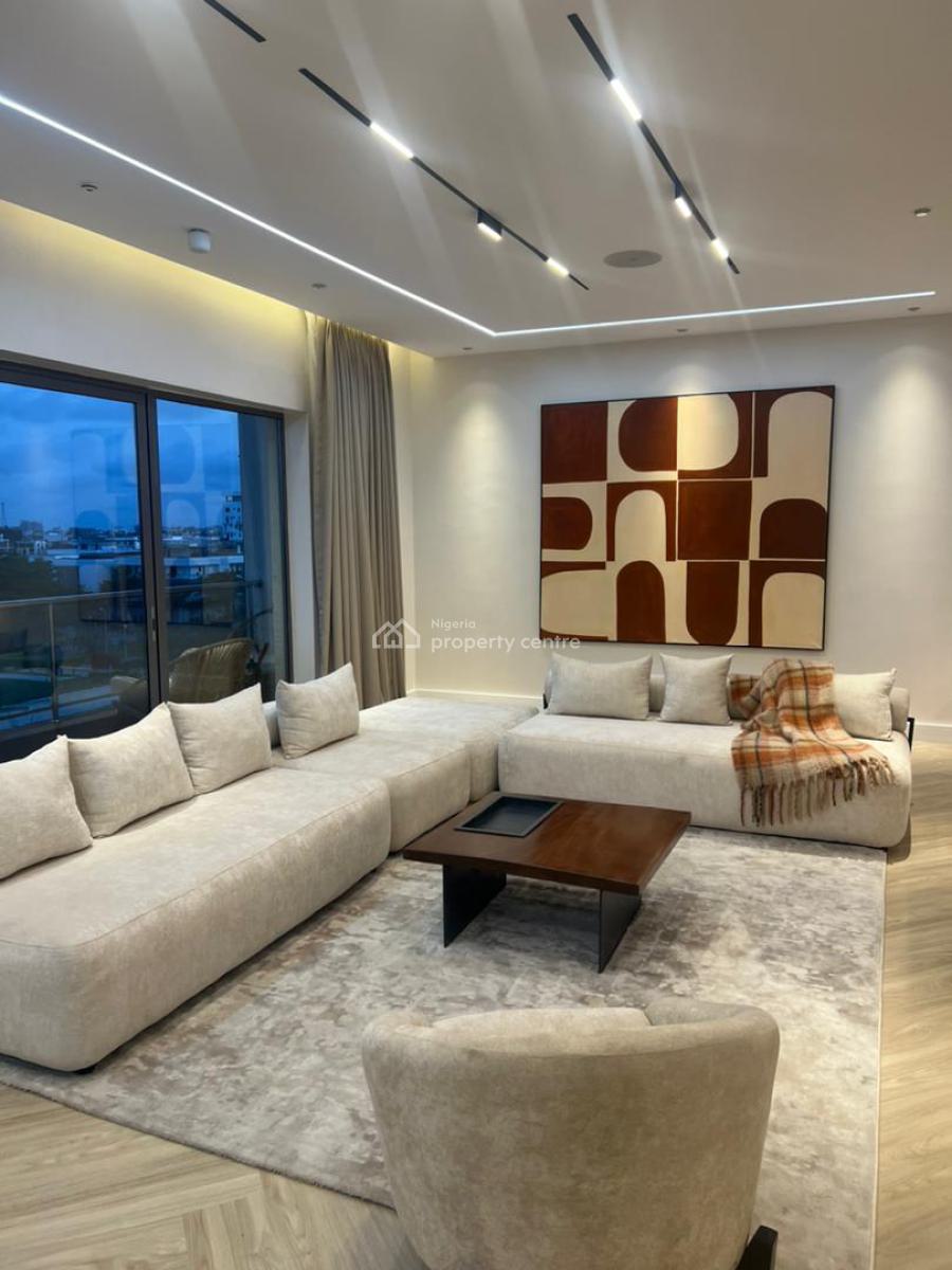 Exquisite Waterview 2 Bedroom Apt W/all Shades of Deluxe Living, Banana Island, Ikoyi, Lagos, Flat / Apartment Short Let