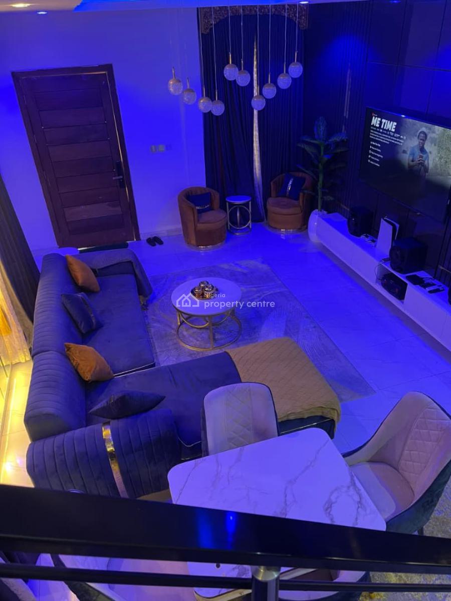 Luxury 4bedroom Furnished Duplex, Chevron, Lekki Phase 1, Lekki, Lagos, Semi-detached Duplex for Rent