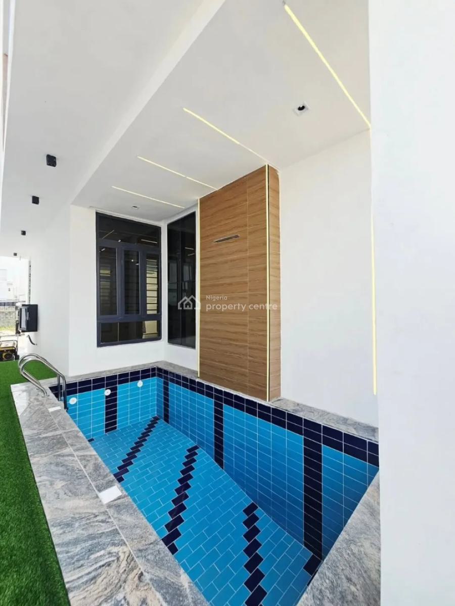 Newly Built 5 Bedroom Detached House with Bq and Pool, Chevron Toll Gate, Lekki, Lagos, Detached Duplex for Sale