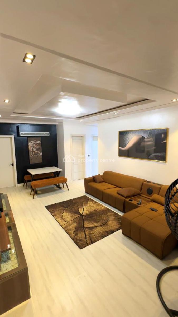 Furnished and Serviced Luxury 2 Bedrooms Flat Upstairs, Ologolo Lekki, Ologolo, Lekki, Lagos, Flat / Apartment for Rent