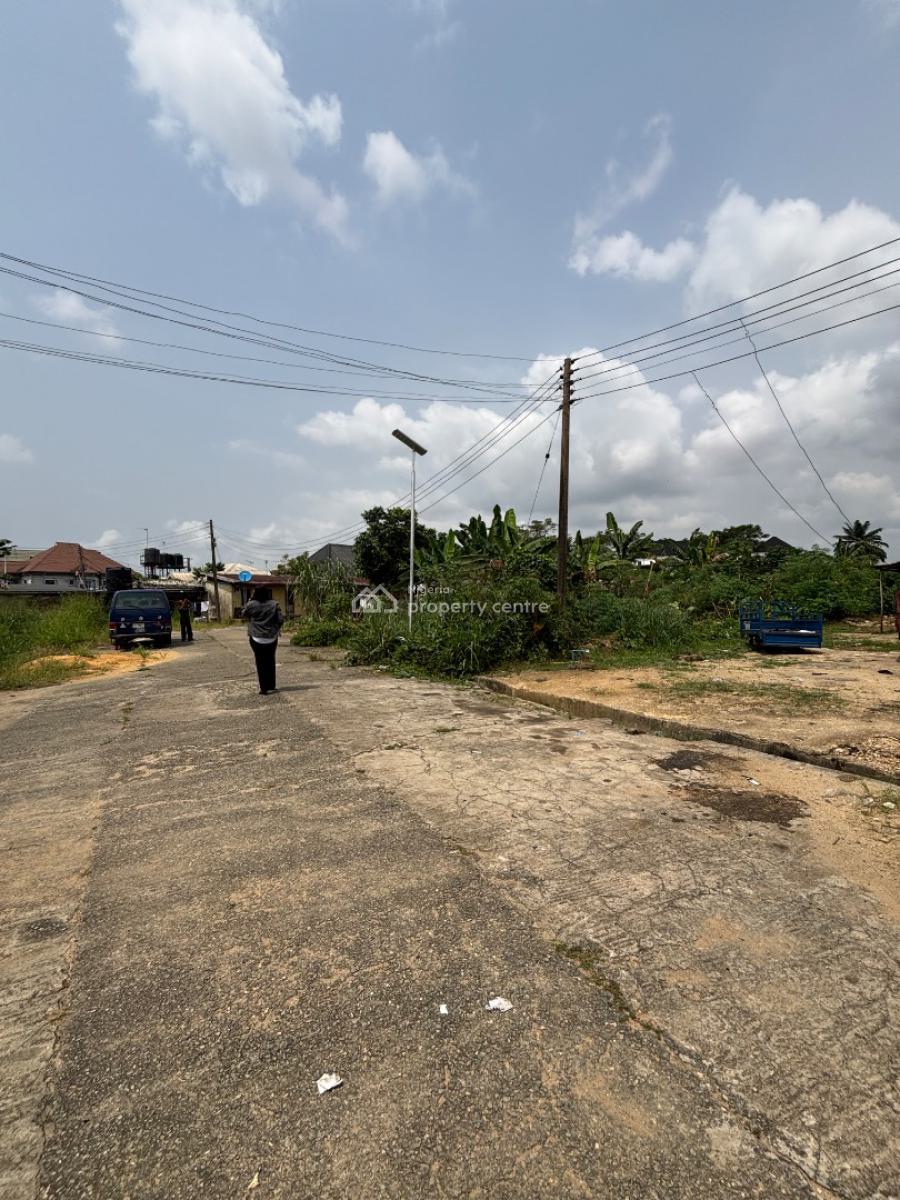 4 Plots of Land in a Serene Environment, Along Obi Wali Road, Rumuigbo, Port Harcourt, Rivers, Mixed-use Land for Sale