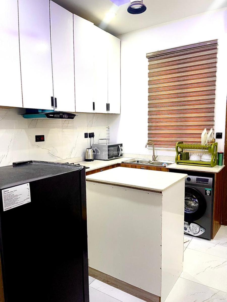 Furnished 4 Bedrooms Semi Detached Duplex + Bq, Chevron Alternative, Lekki Expressway, Lekki, Lagos, Semi-detached Duplex for Rent