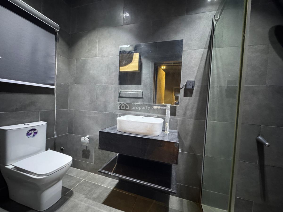 Dark Themed 1/2 Bedroom Apartment W/pool, Gym, Ikate Elegushi, Lekki, Lagos, Flat / Apartment Short Let