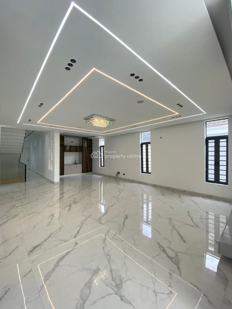 Stylish 6 Bedroom Fully Detached Duplex - Bq, Chevron Lekki, Lekki, Lagos, Detached Duplex for Sale