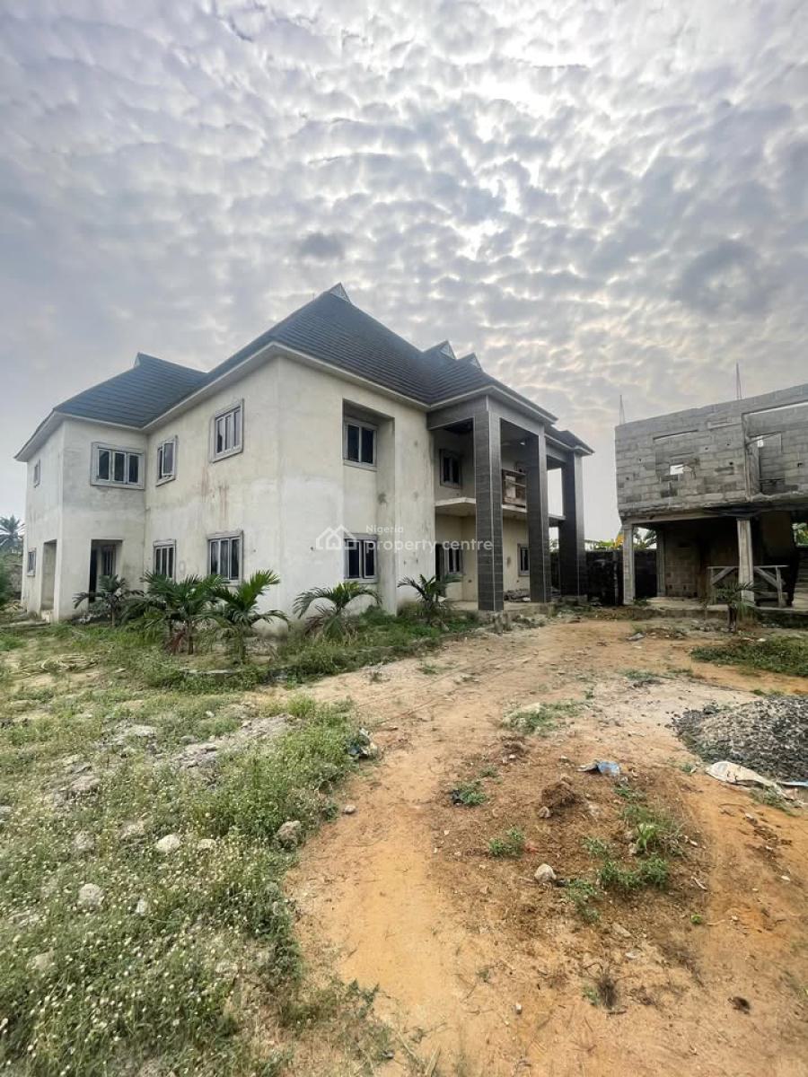6 Bedroom Detached Duplex on 3 Plots of Land, Atali Off East-west Road By Tank, Port Harcourt, Rivers, Detached Duplex for Sale