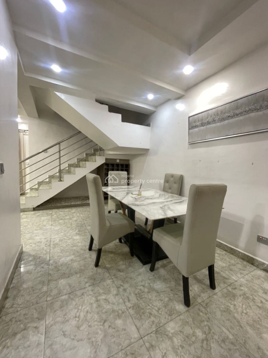 Luxury Fully Furnished + Serviced 3 Bedroom Terrace Duplex (no Bq), Ikate Elegushi, Lekki, Lagos, Terraced Duplex for Rent