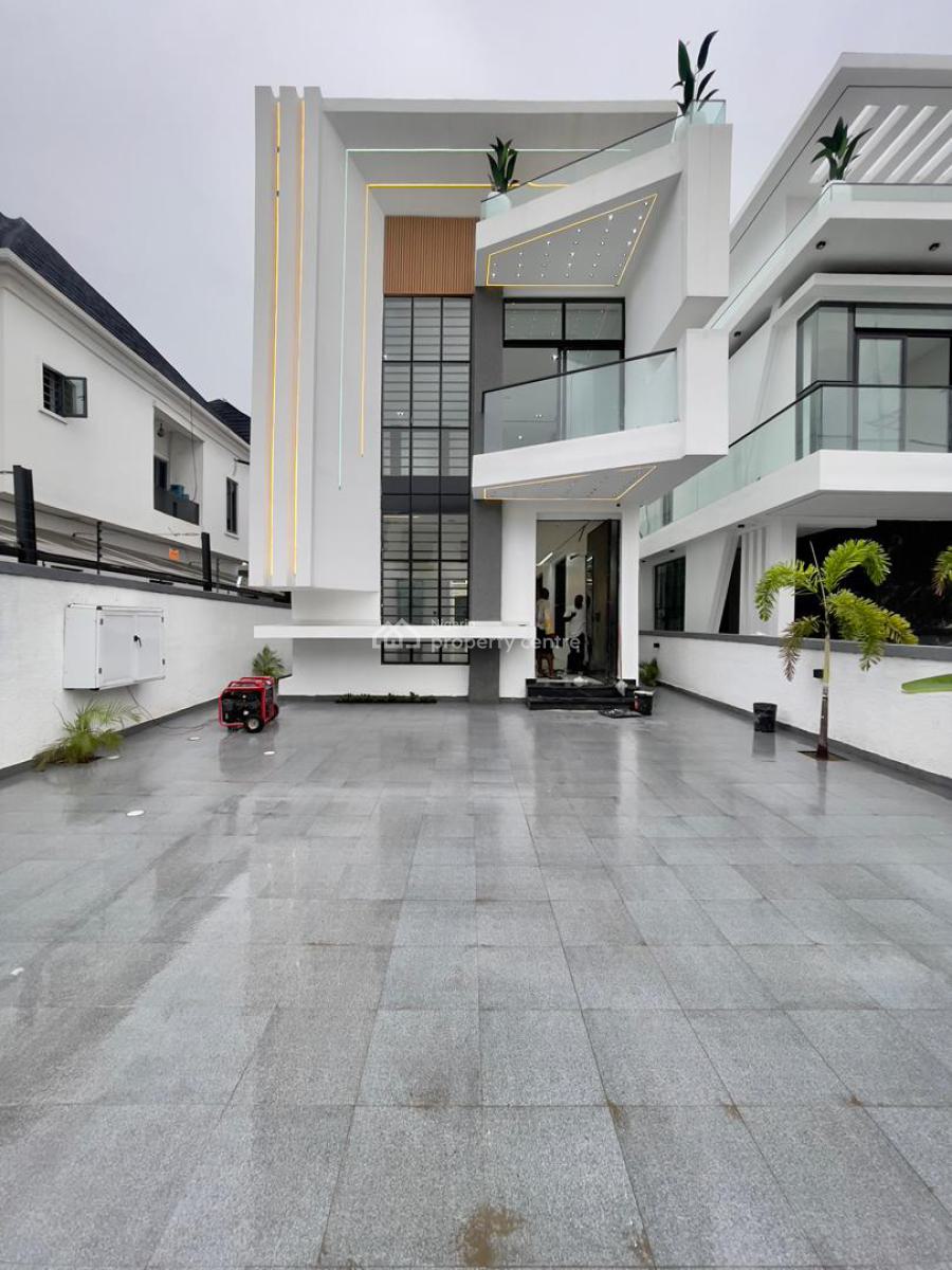 5 Bedroom Detached Duplex with Swimming Pool & Boys Quarters, Chevron, Lekki, Lagos, Detached Duplex for Sale