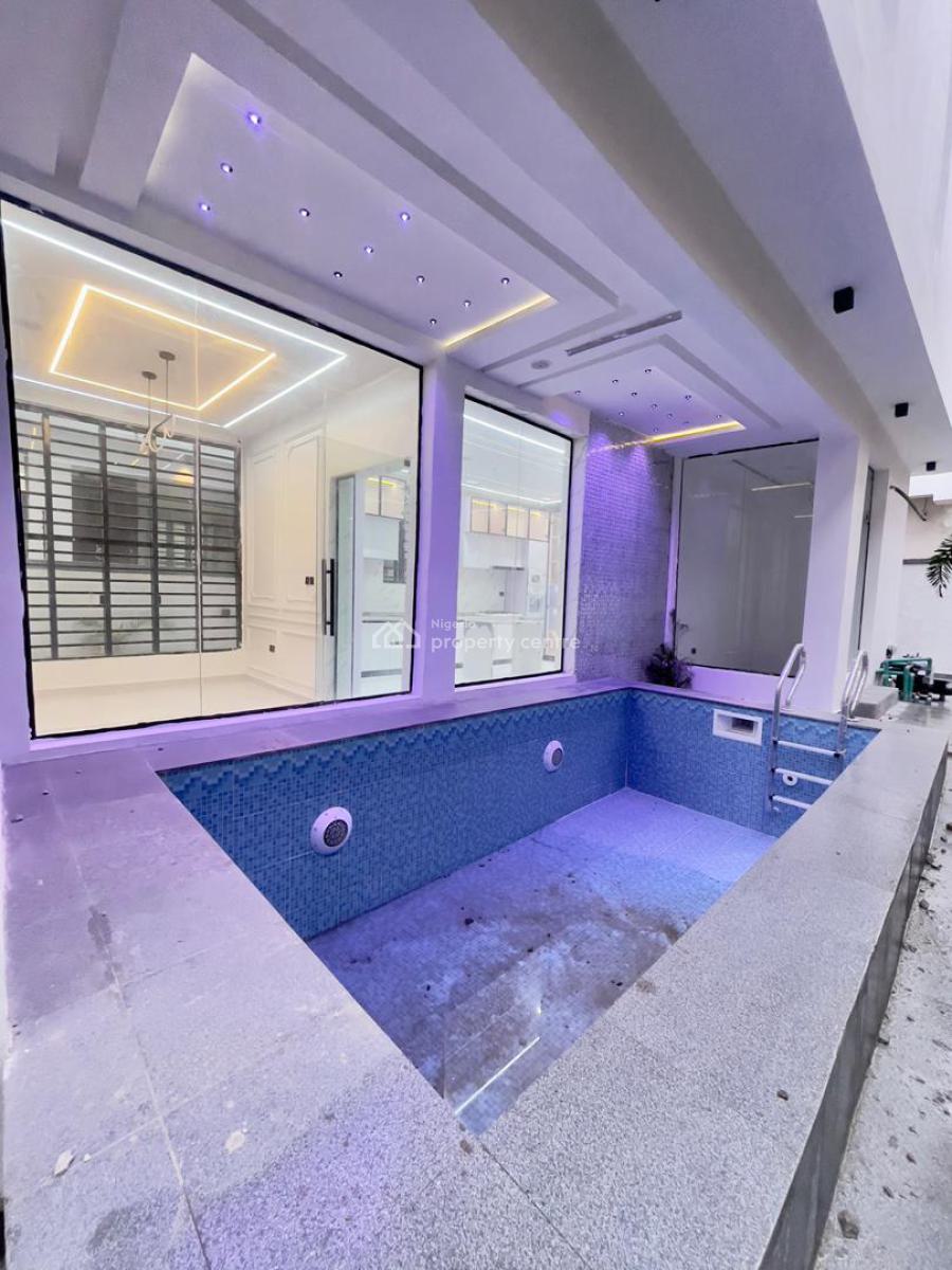 5 Bedroom Detached Duplex with Swimming Pool & Boys Quarters, Chevron, Lekki, Lagos, Detached Duplex for Sale