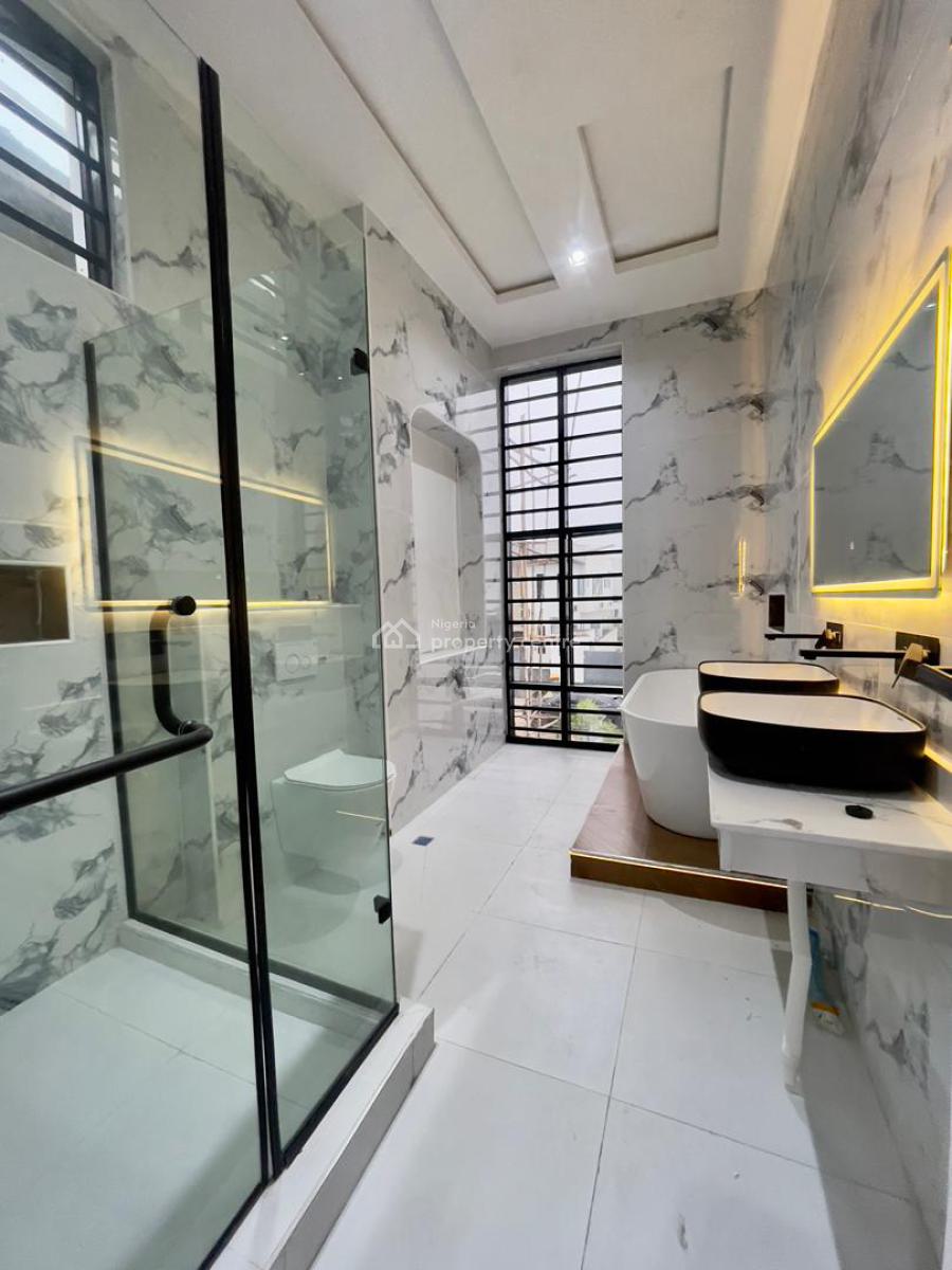 5 Bedroom Detached Duplex with Swimming Pool & Boys Quarters, Chevron, Lekki, Lagos, Detached Duplex for Sale