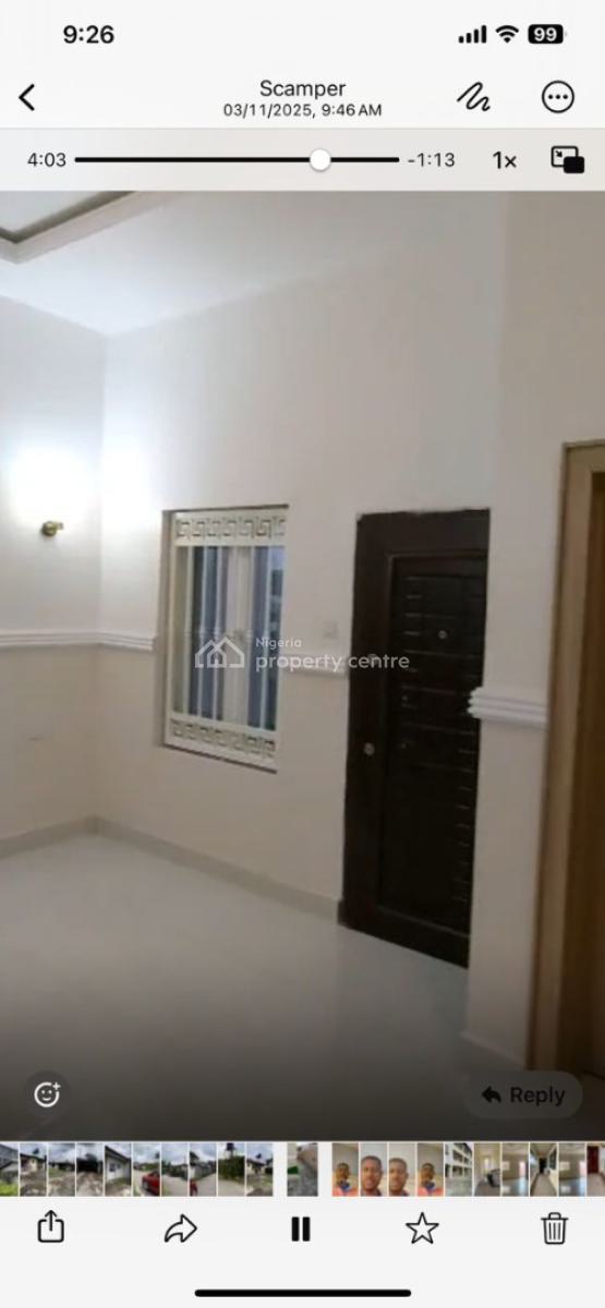 American Standard 4 Bedroom Duplex with Federal Light, Jmartins Avenue Off Pearls Gardens Estate Shell Cooperative Eneka Rd, Eneka, Port Harcourt, Rivers, Detached Duplex for Rent