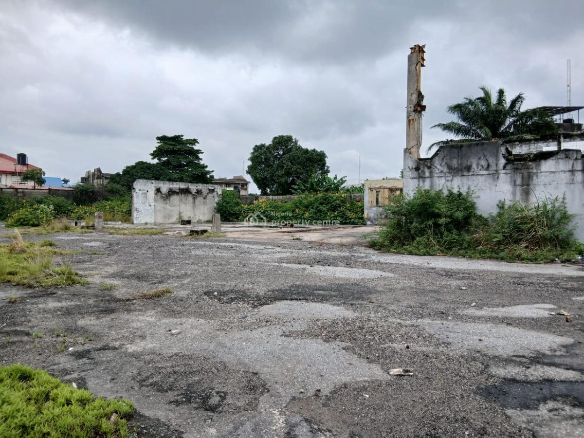 an Acre of Bare Land Beside an Estate, Tajudeen Olanrewaju Estate, Yaba, Lagos, Residential Land for Sale