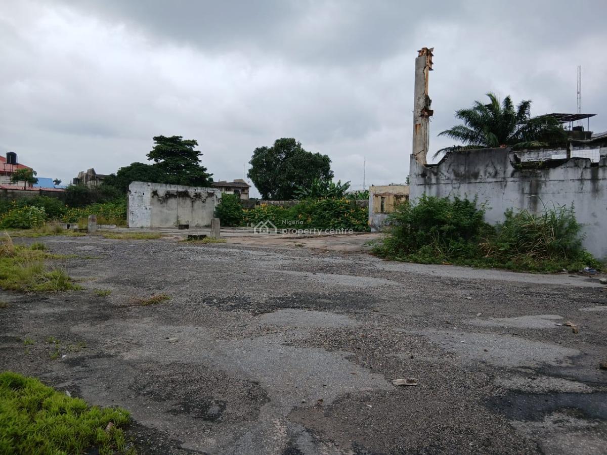 an Acre of Bare Land Beside an Estate, Tajudeen Olanrewaju Estate, Yaba, Lagos, Residential Land for Sale