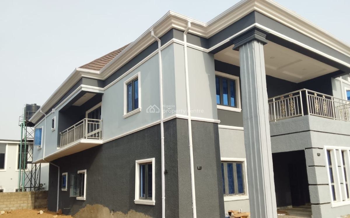 Smart & Spacious Brand New 4 Bedroom Fully Detached Duplex ., Airport Road 3mins to The Express, Lugbe District, Abuja, Detached Duplex for Sale