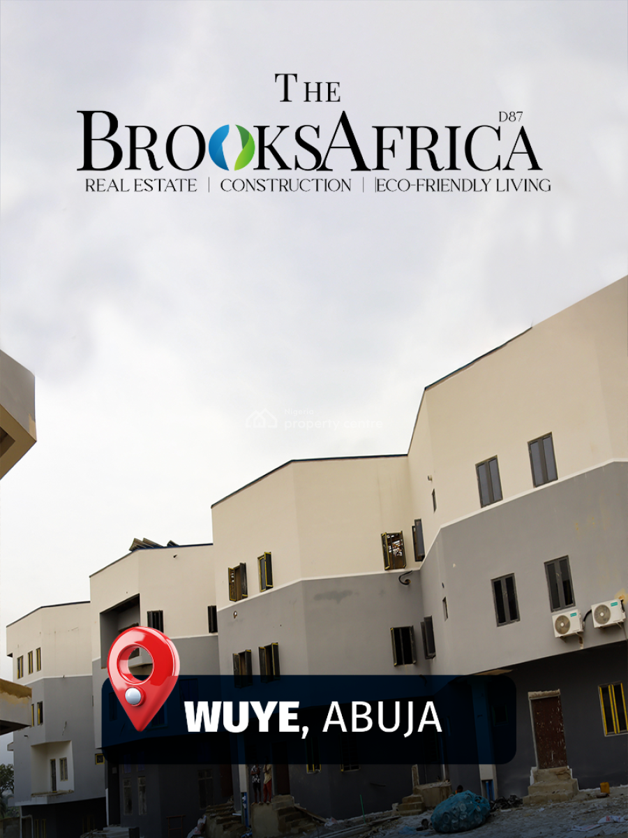 a Beautiful Modern 5 Bedroom Semi-detached Duplex, Ngozi Okonjo Iweala Way, Utako, Abuja, Nigeria, Wuye, Abuja, Semi-detached Duplex for Sale