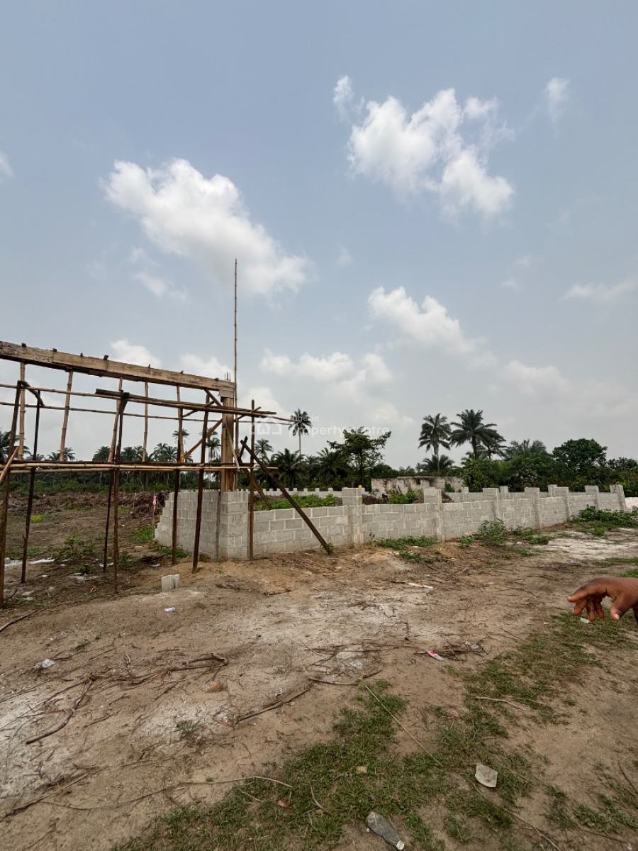 Plot of Land, The Blake Residence, Omagwa, Port Harcourt, Rivers, Land for Sale