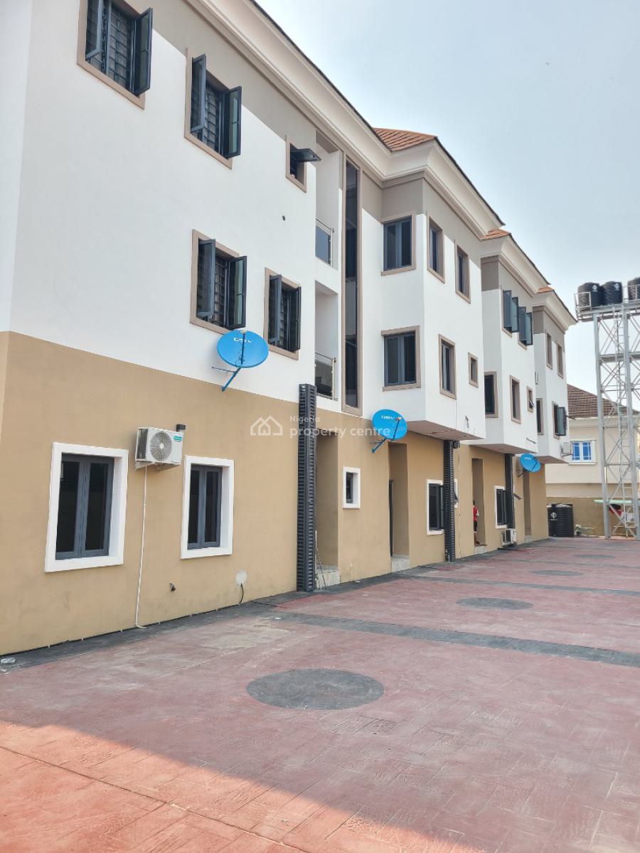 Newly Renovated 4 Bedroom Terrace Duplex with 1bq, Ikota Villa Estate, Ikota, Lekki, Lagos, Terraced Duplex for Rent