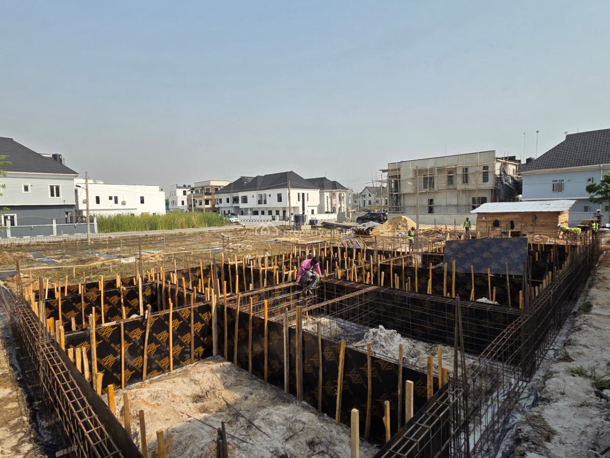 Luxury 3 Bedroom Terraced Duplex +bq with Excellent Amenities, Exclusive Lifetime Atican Beach Access,charterhouse School Lagos, Lekki, Lagos, Terraced Duplex for Sale