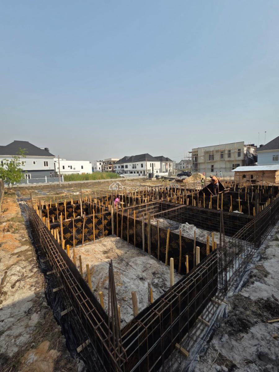 Luxury 3 Bedroom Terraced Duplex +bq with Excellent Amenities, Exclusive Lifetime Atican Beach Access,charterhouse School Lagos, Lekki, Lagos, Terraced Duplex for Sale