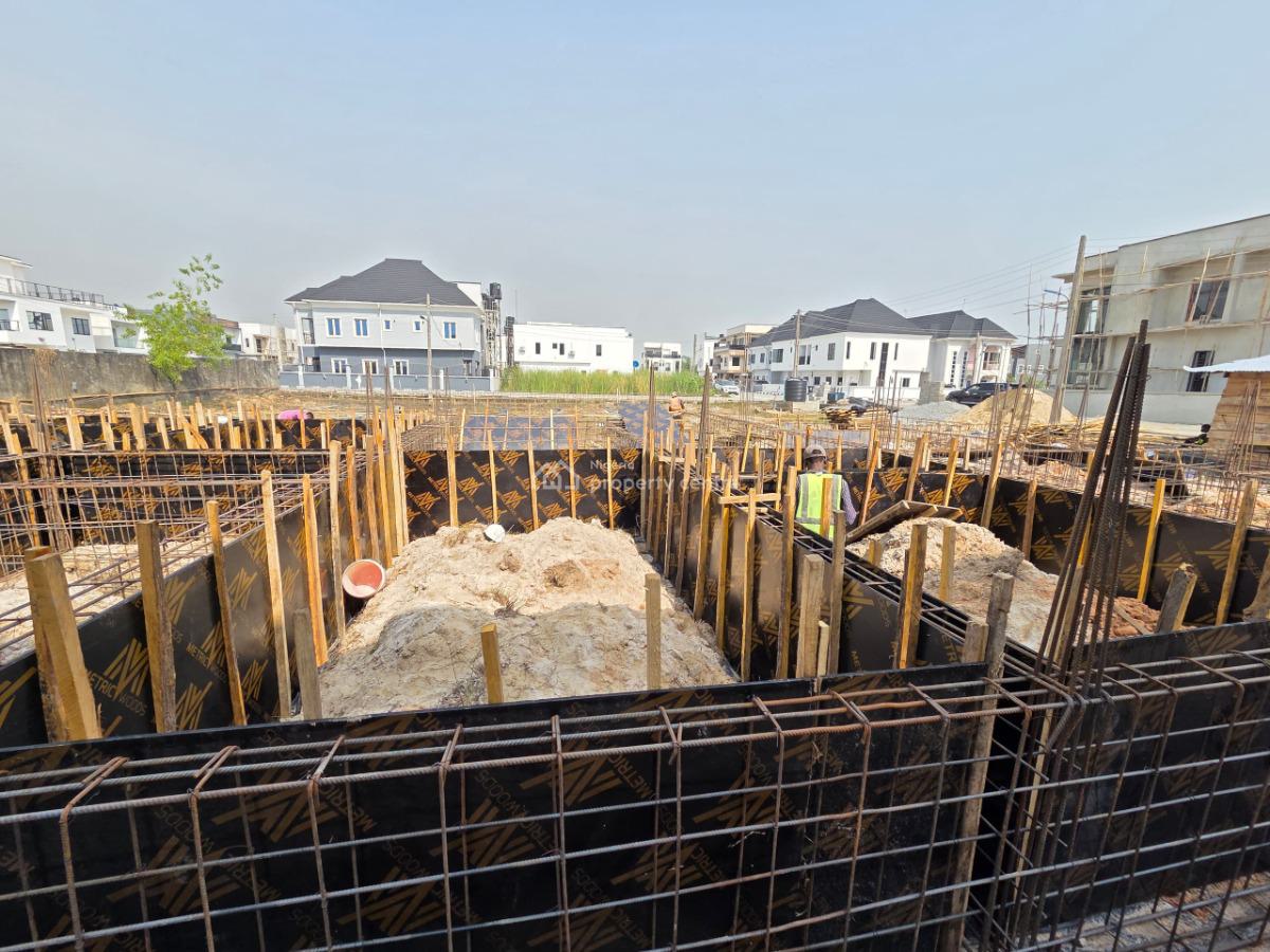 Luxury 3 Bedroom Terraced Duplex +bq with Excellent Amenities, Exclusive Lifetime Atican Beach Access,charterhouse School Lagos, Lekki, Lagos, Terraced Duplex for Sale