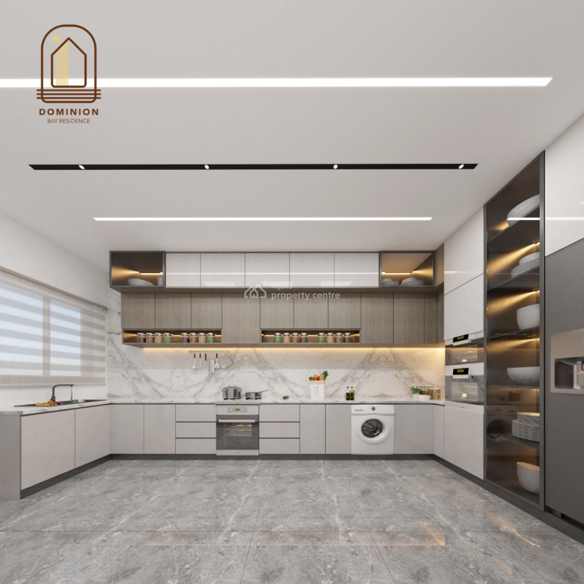 Luxury 3 Bedroom Terraced Duplex +bq with Excellent Amenities, Exclusive Lifetime Atican Beach Access,charterhouse School Lagos, Lekki, Lagos, Terraced Duplex for Sale