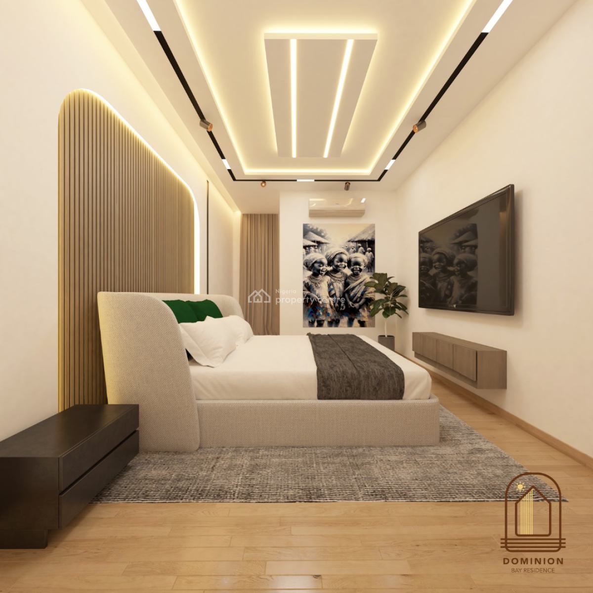 Luxury 3 Bedroom Terraced Duplex +bq with Excellent Amenities, Exclusive Lifetime Atican Beach Access,charterhouse School Lagos, Lekki, Lagos, Terraced Duplex for Sale