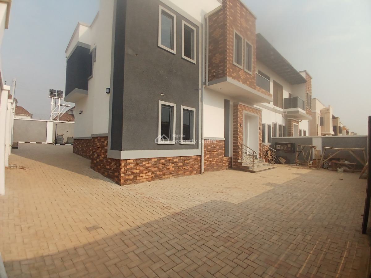Newly Built 4 Bedroom Semi-detached Duplex with Self Contained Bq, Behind Sunnyvale, Galadimawa, Abuja, Semi-detached Duplex for Rent