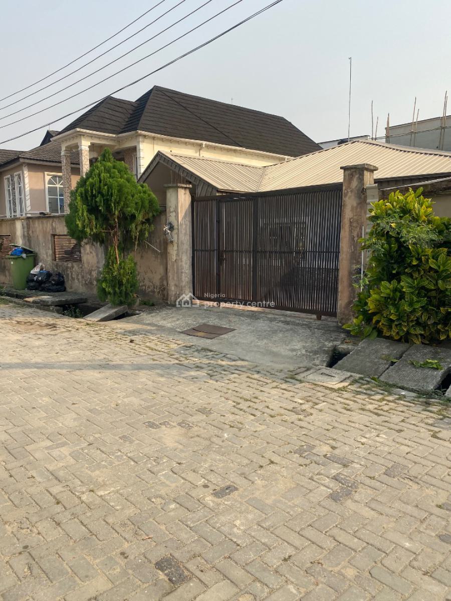 3bedroom Bungalow Sitting on 485sqm, Gated Estate By Blenco Supermarket Before Shop Rite, Sangotedo, Ajah, Lagos, Detached Bungalow for Sale