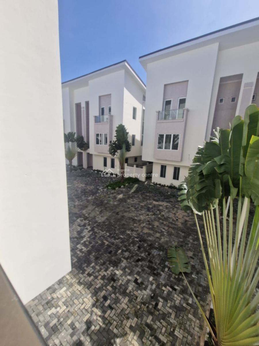 Brand New 8 Units of 4 Bedroom Semi-detached House with a Room Bq, Osapa, Lekki, Lagos, Semi-detached Duplex for Rent