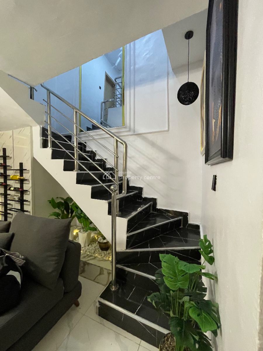 Beautiful & Well Fully Furnished 3bedroom Terrace Duplex, General Paint, Ajah, Lagos, Terraced Duplex for Rent
