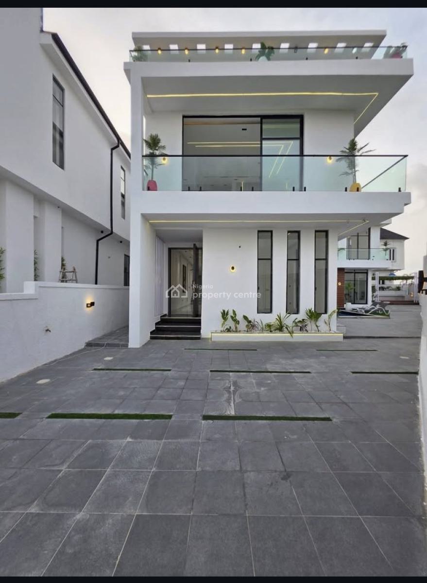 5 Bedroom Detached House, Chevron Environs, Lekki, Lagos, Detached Duplex for Sale