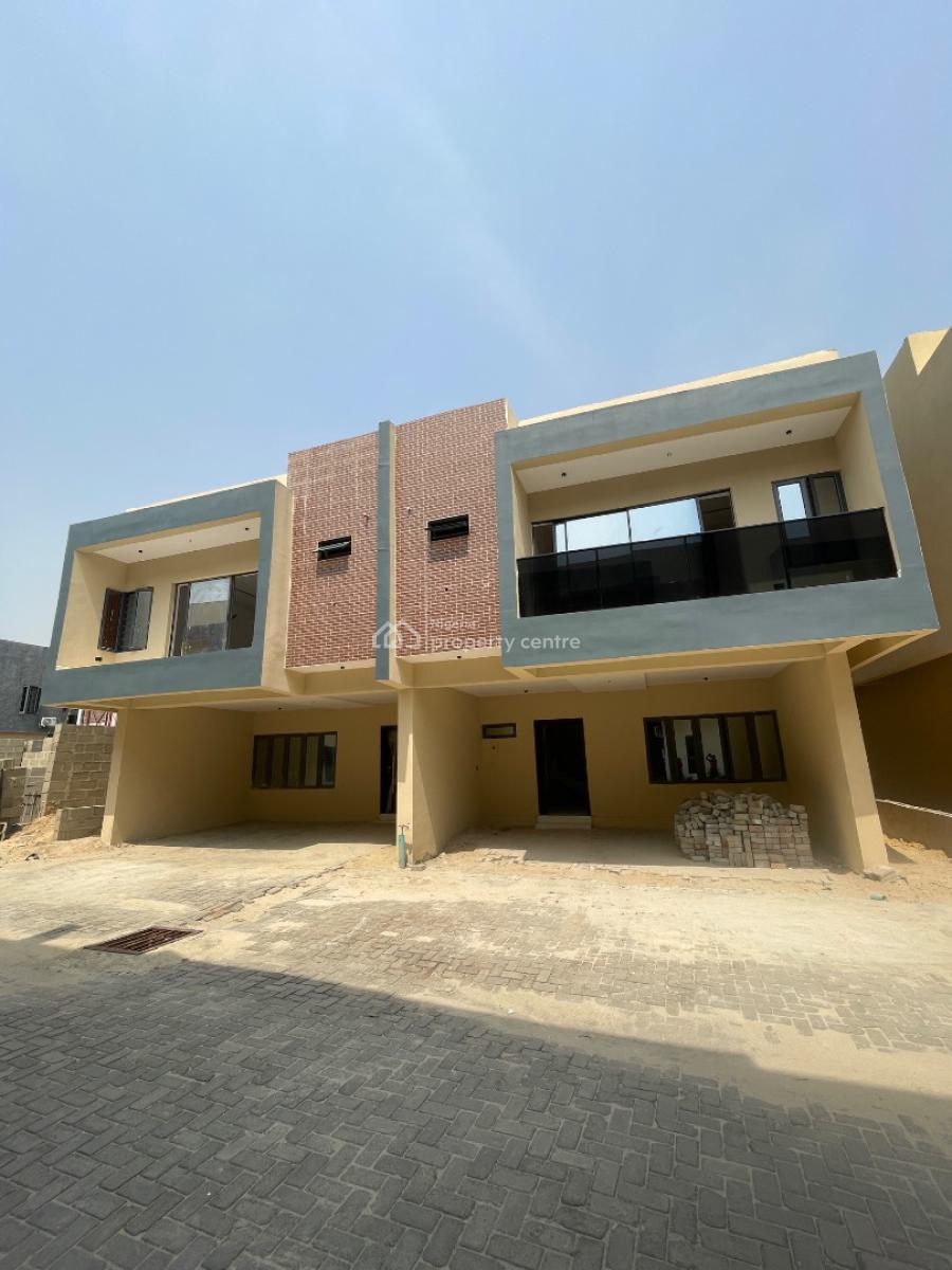 3 Bedroom Semi Detached Duplex with a Bq, Sangotedo, Ajah, Lagos, Semi-detached Duplex for Sale