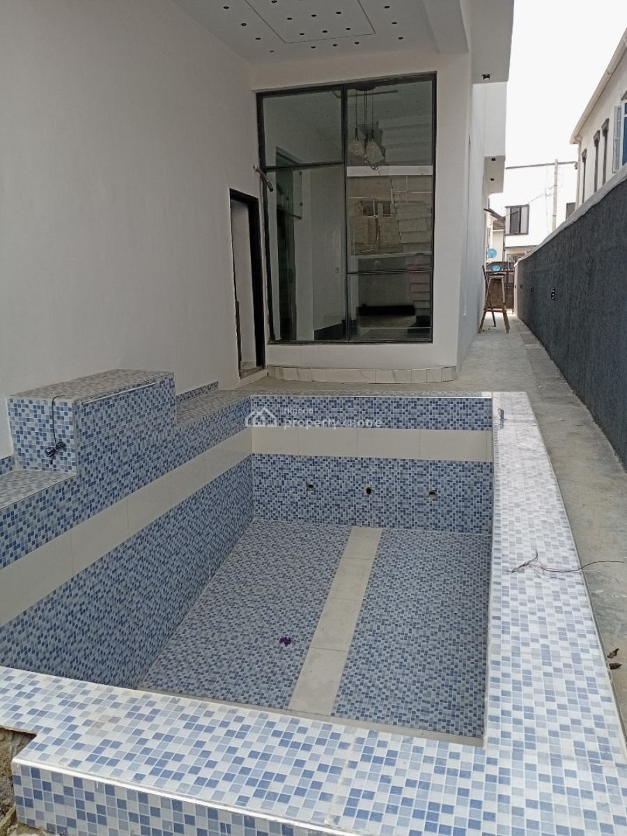 Contemporary and Tastefully Finished 5-bedroom Duplex + Swimming Pool, Sangotedo, Ajah, Lagos, Detached Duplex for Sale