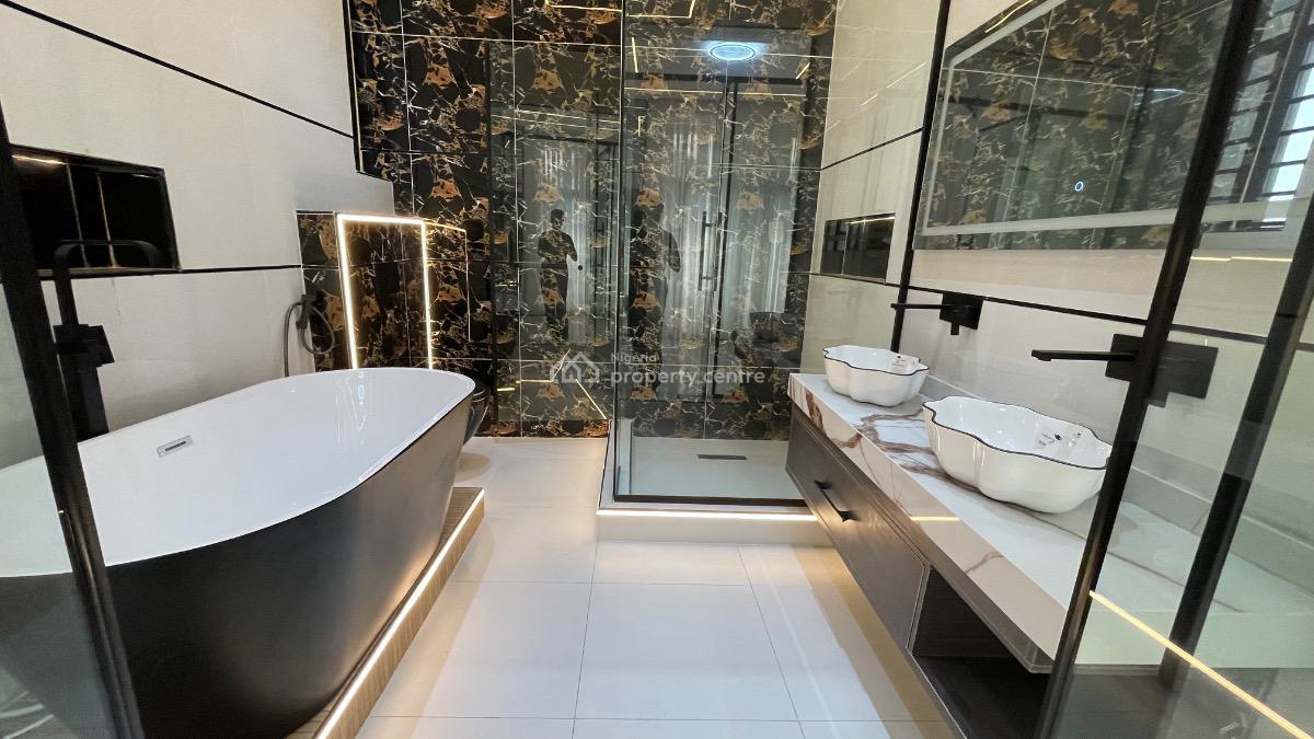 Magnificent 5 Bedroom Duplex with Bq,cinema,pool,gym and Tennis Court, Chevron, Lekki, Lagos, Detached Duplex for Sale