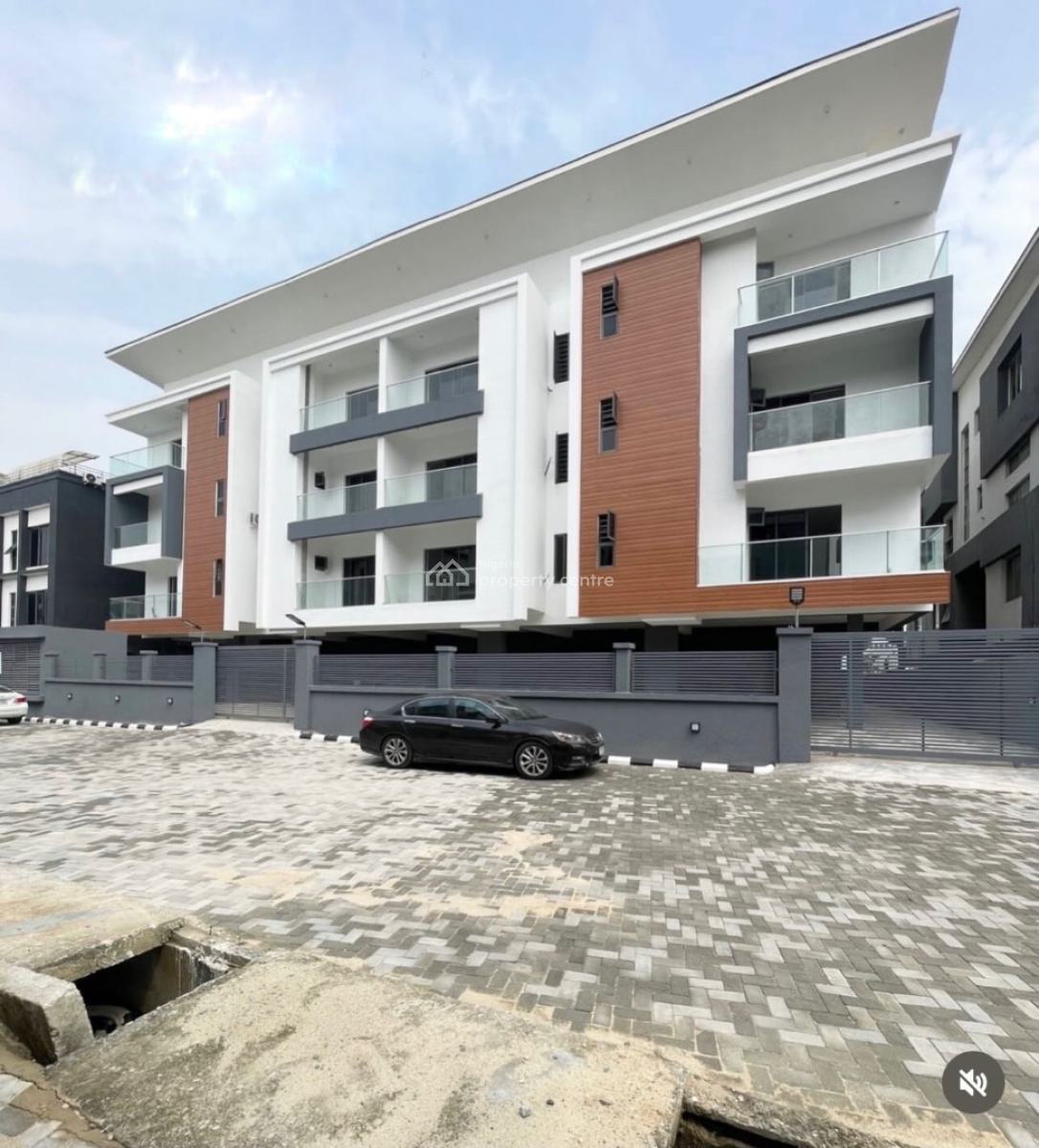 Fully Serviced 3 Bedroom Apartment with Spacious Rooms, Pool & Gym, Lekki Right, Lekki Phase 1, Lekki, Lagos, Flat / Apartment for Rent