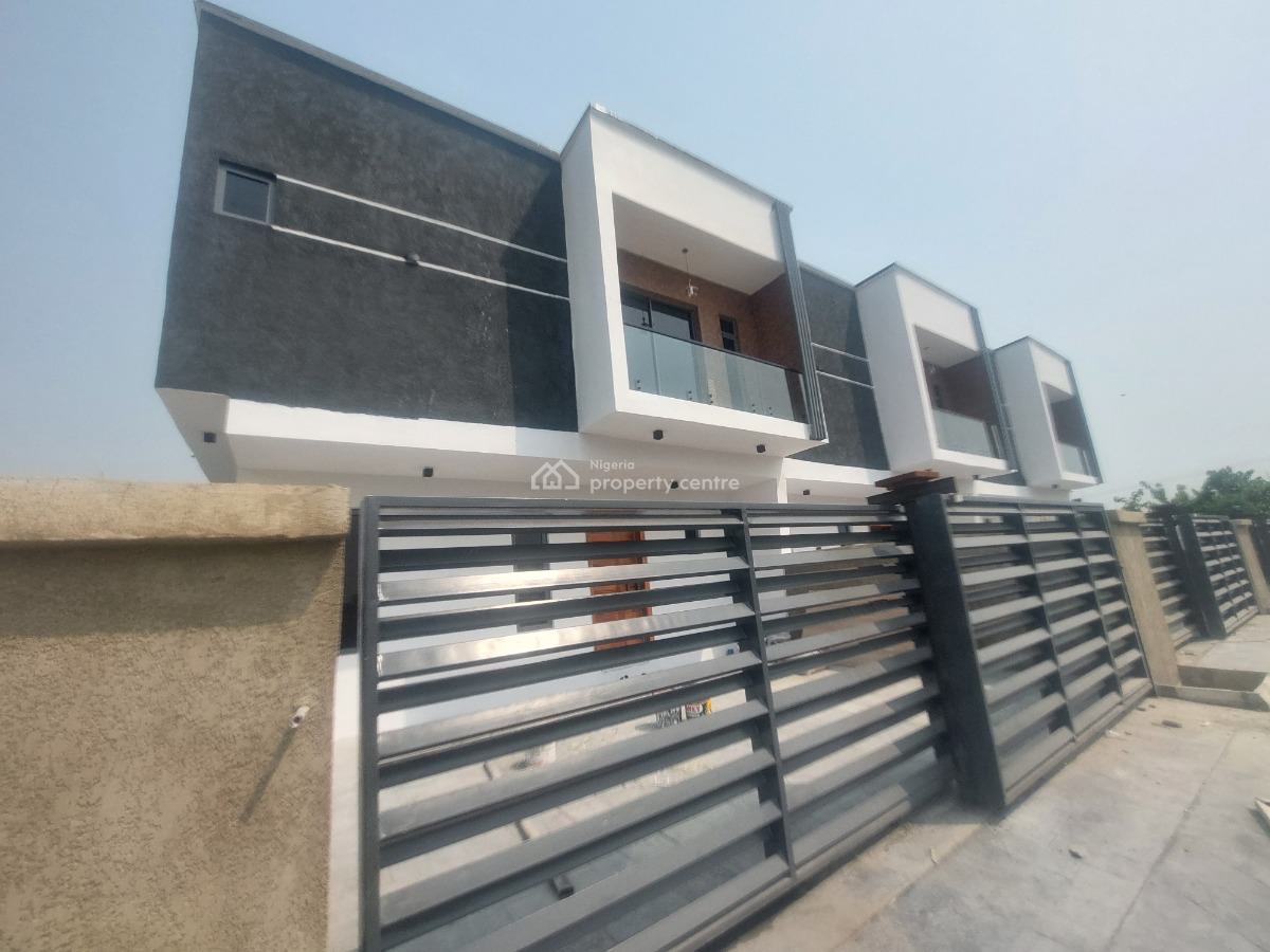 3 Bedroom Terraced Duplex with a Room Boys Quarter and Self Compound S, Lekki Scheme Ii, Lekki Peninsula, Lekki, Lagos, Terraced Duplex for Sale