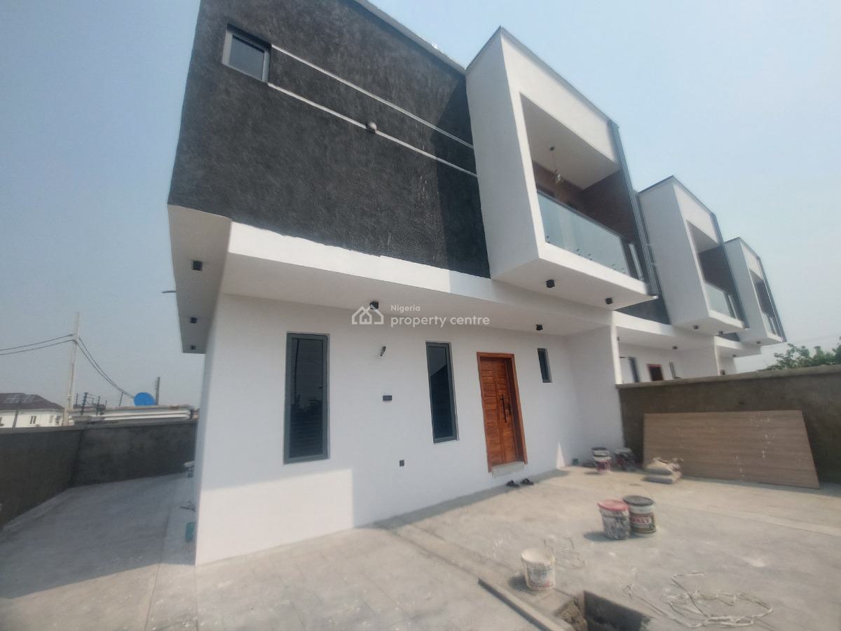 3 Bedroom Terraced Duplex with a Room Boys Quarter and Self Compound S, Lekki Scheme Ii, Lekki Peninsula, Lekki, Lagos, Terraced Duplex for Sale