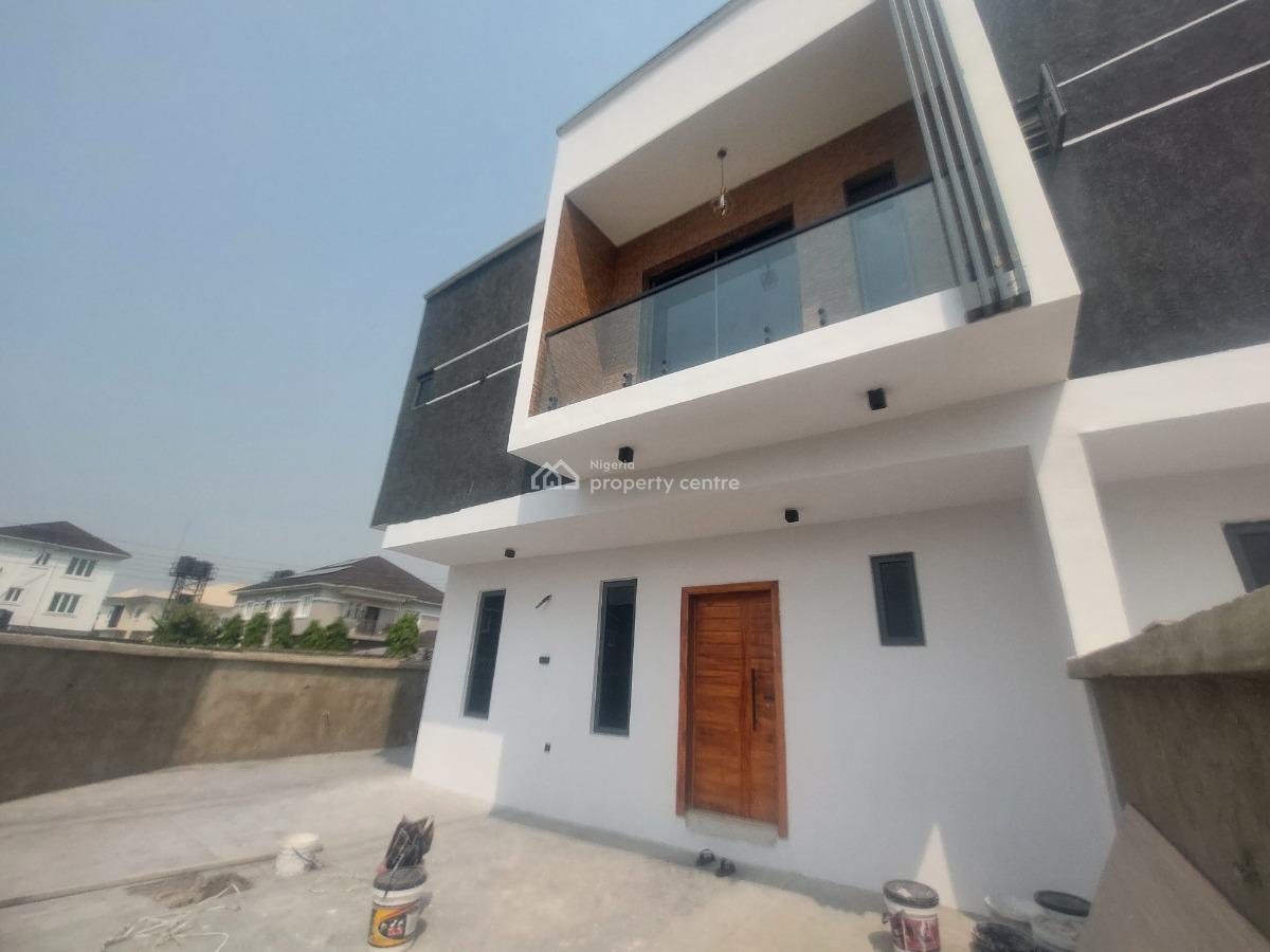 3 Bedroom Terraced Duplex with a Room Boys Quarter and Self Compound S, Lekki Scheme Ii, Lekki Peninsula, Lekki, Lagos, Terraced Duplex for Sale