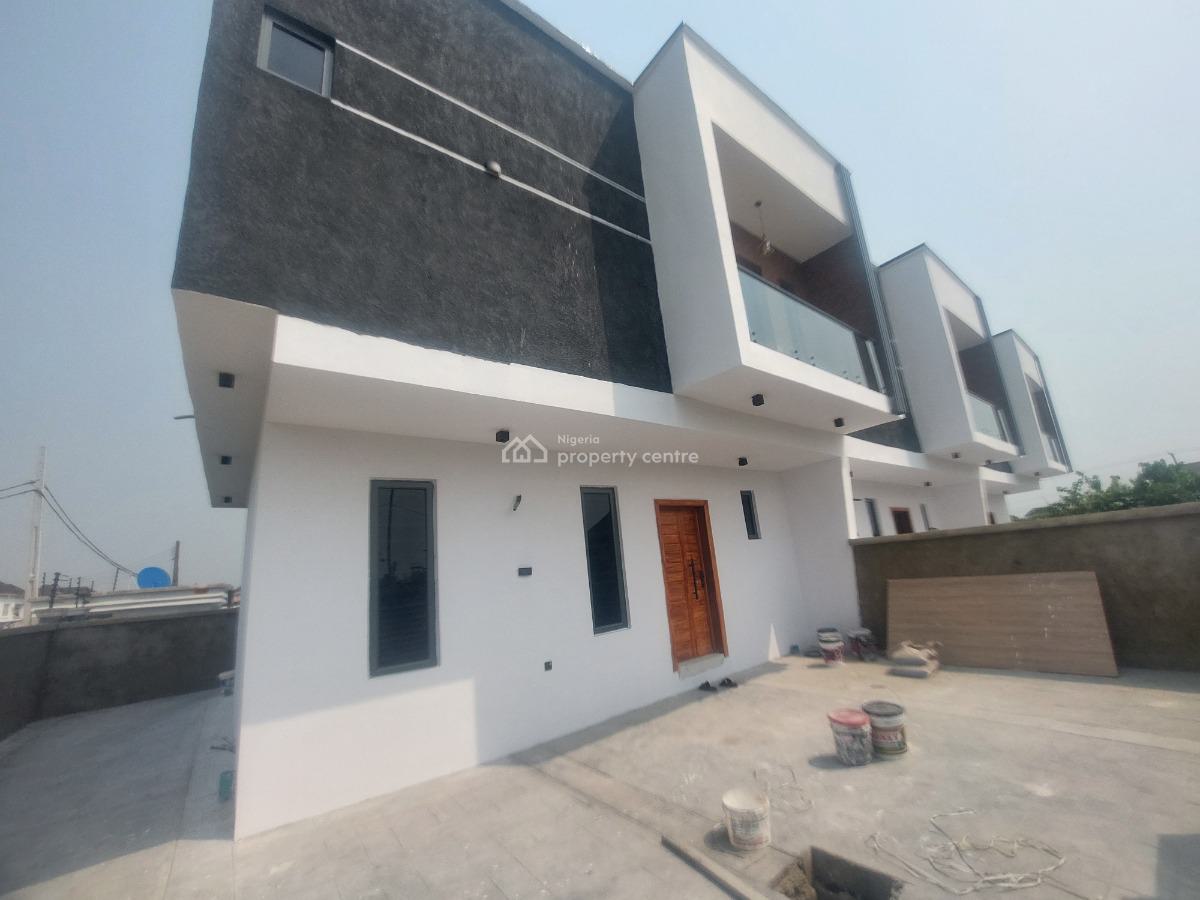 3 Bedroom Terraced Duplex with a Room Boys Quarter and Self Compound S, Lekki Scheme Ii, Lekki Peninsula, Lekki, Lagos, Terraced Duplex for Sale