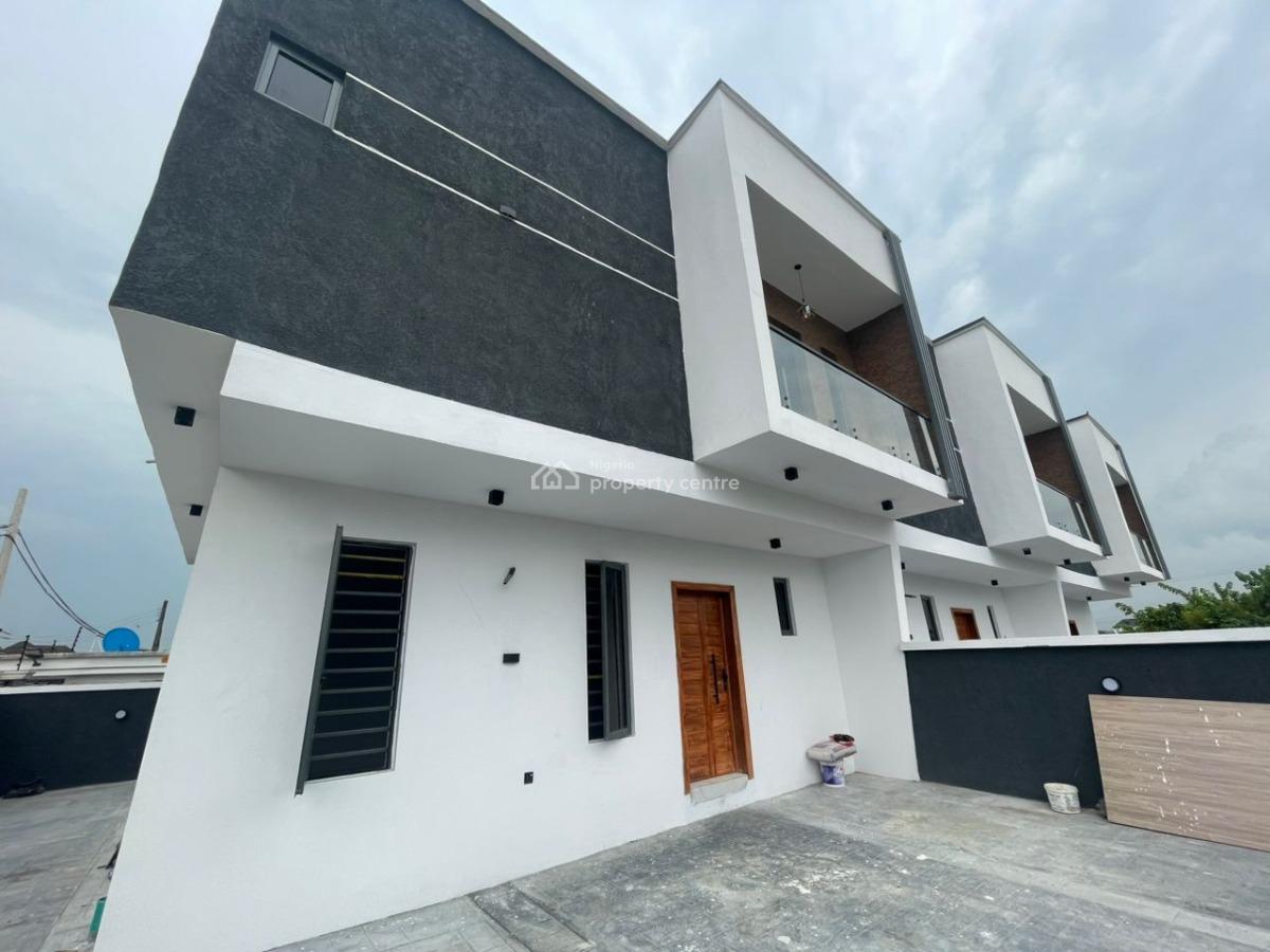 3 Bedrooms Terraced Duplex with a Room Boys Quarter and Self Compound, Lekki Scheme Ii, Lekki Peninsula, Lekki, Lagos, Terraced Duplex for Sale