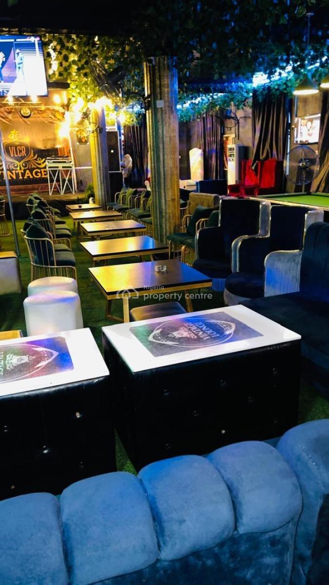 Luxury Furnished with a Large Space Club and Lounge, Lekki Phase 2, Lekki, Lagos, Commercial Property for Rent