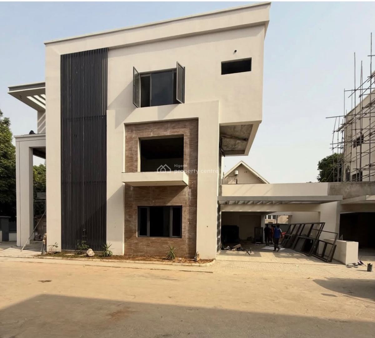 Brand New  Luxury 5 Bedroom Detached Duplex with 2 Rooms Bq, Asokoro District, Abuja, Detached Duplex for Sale