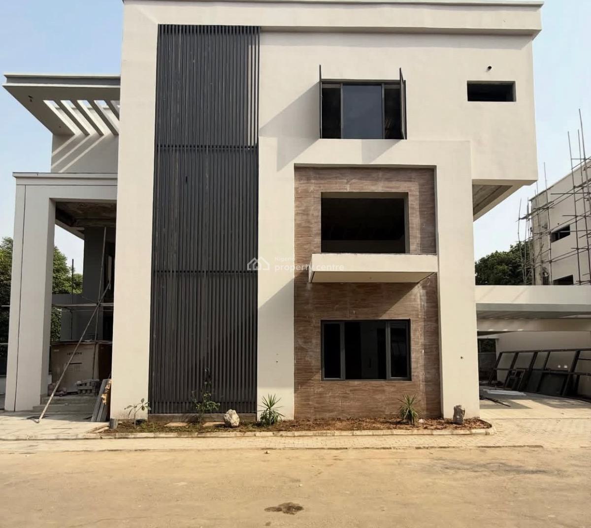 Brand New  Luxury 5 Bedroom Detached Duplex with 2 Rooms Bq, Asokoro District, Abuja, Detached Duplex for Sale