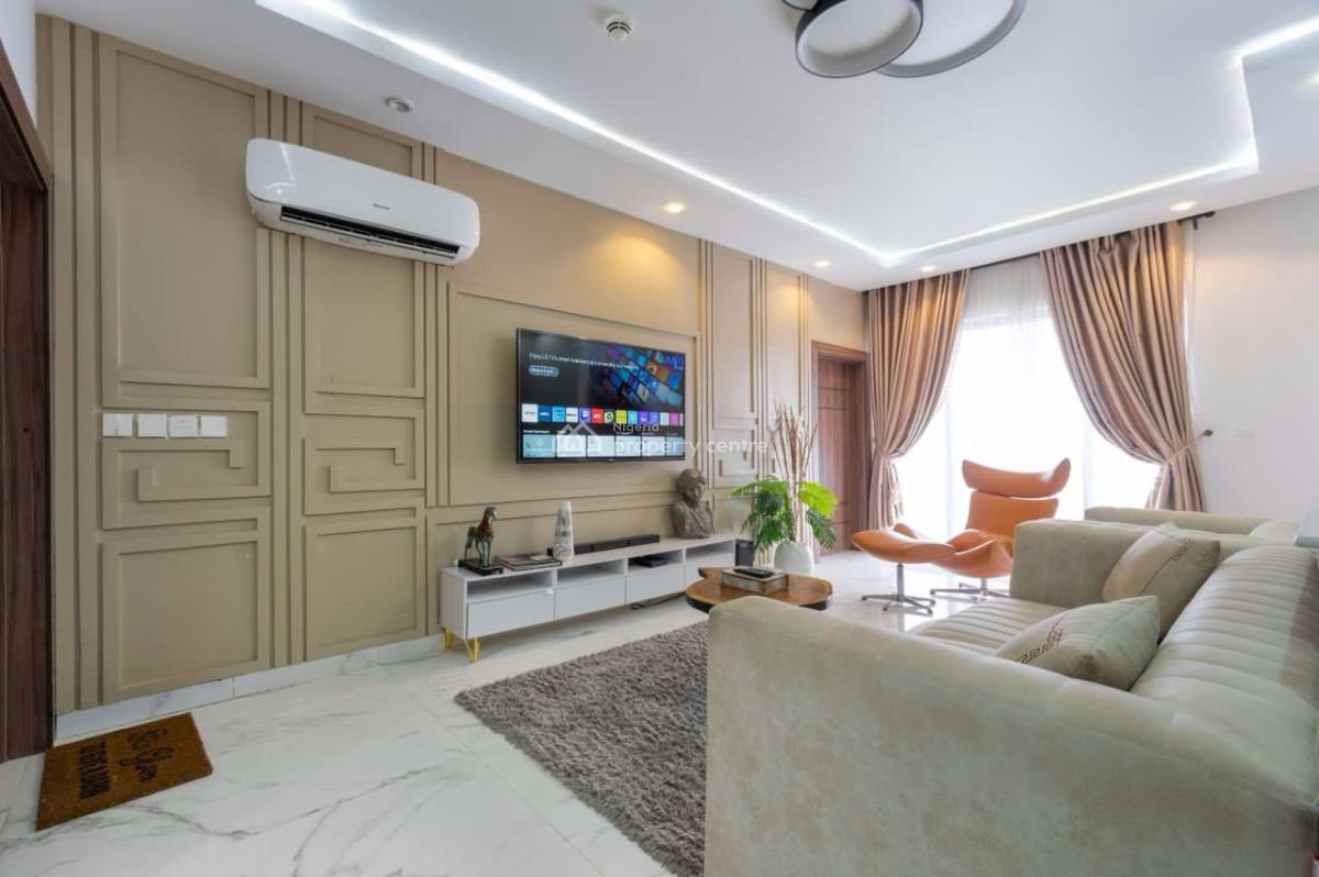 Fully Furnished Two Bedroom Apartment, Periwinkle Estate, Lekki Phase 1, Lekki, Lagos, Flat / Apartment for Rent