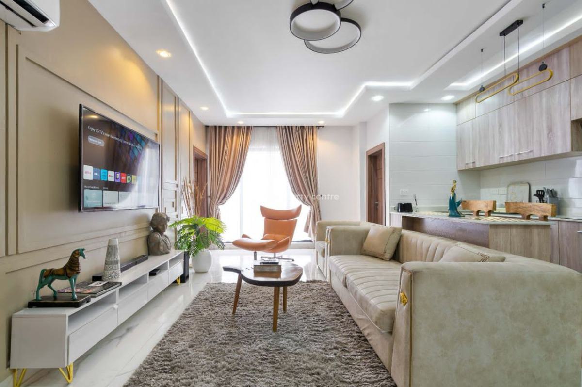 Luxury 2 Bedroom Apartment with Pool and Gym at Periwinkle Residences, Periwinkle Residences, Lekki Phase 1, Lekki, Lagos, Flat / Apartment for Rent