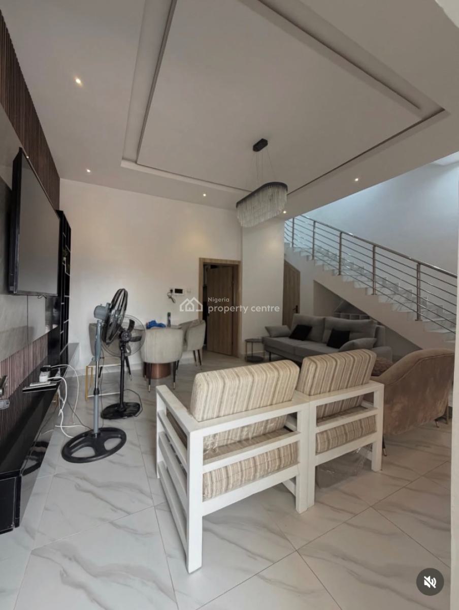 Aesthetically Built 4 Bedroom Terrace Duplex with Bq, Ilupeju, Lagos, Terraced Duplex for Sale