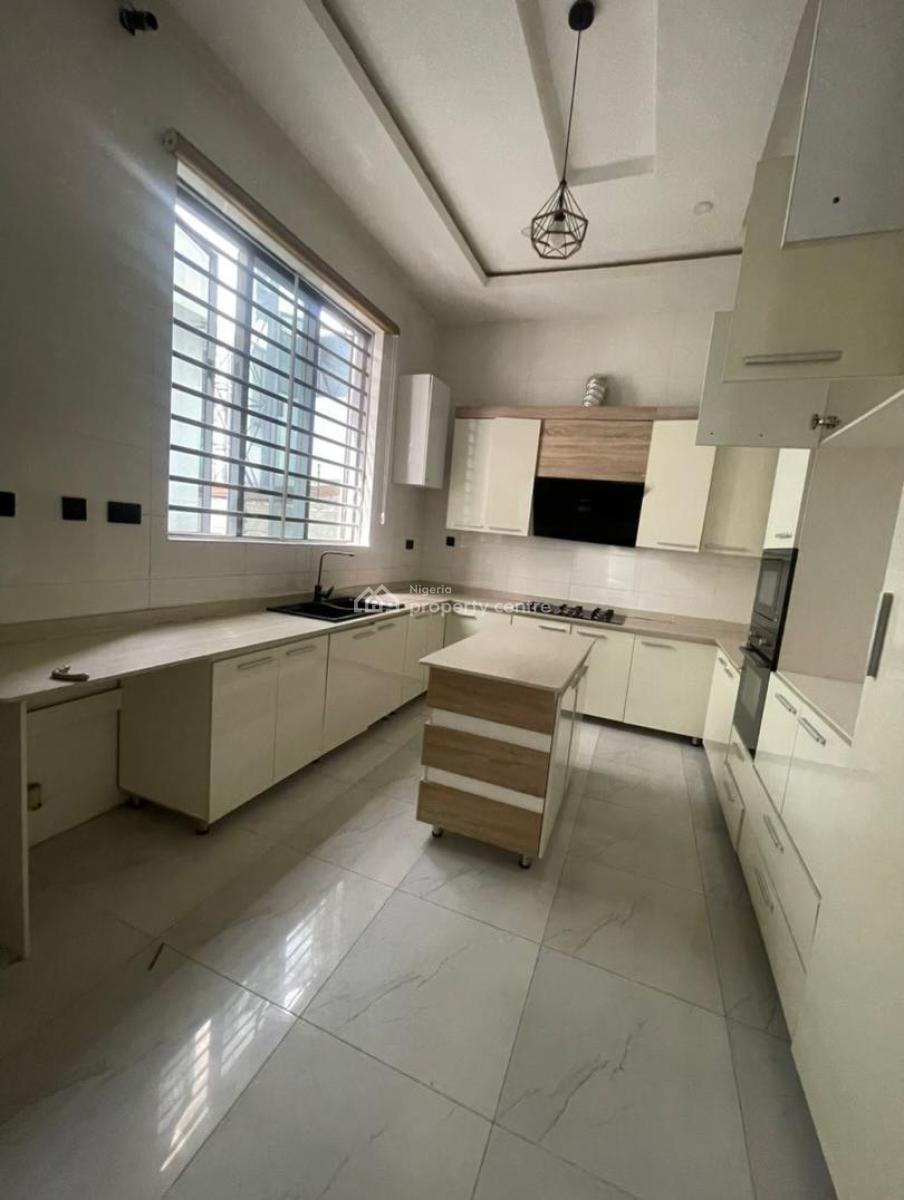 4 Bedroom Detached Duplex with Bq in a Secured Estate, Chevron, Lekki, Lagos, Detached Duplex for Rent