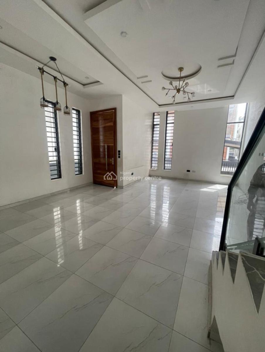 4 Bedroom Detached Duplex with Bq in a Secured Estate, Chevron, Lekki, Lagos, Detached Duplex for Rent