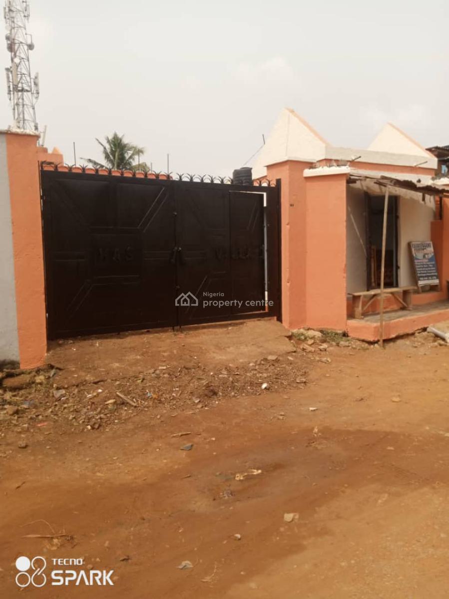 Just Out 3bedroom Flat Upstairs and 2units of Miniflat Flat Down, Isuti Road, Igando, Alimosho, Lagos, Block of Flats for Sale