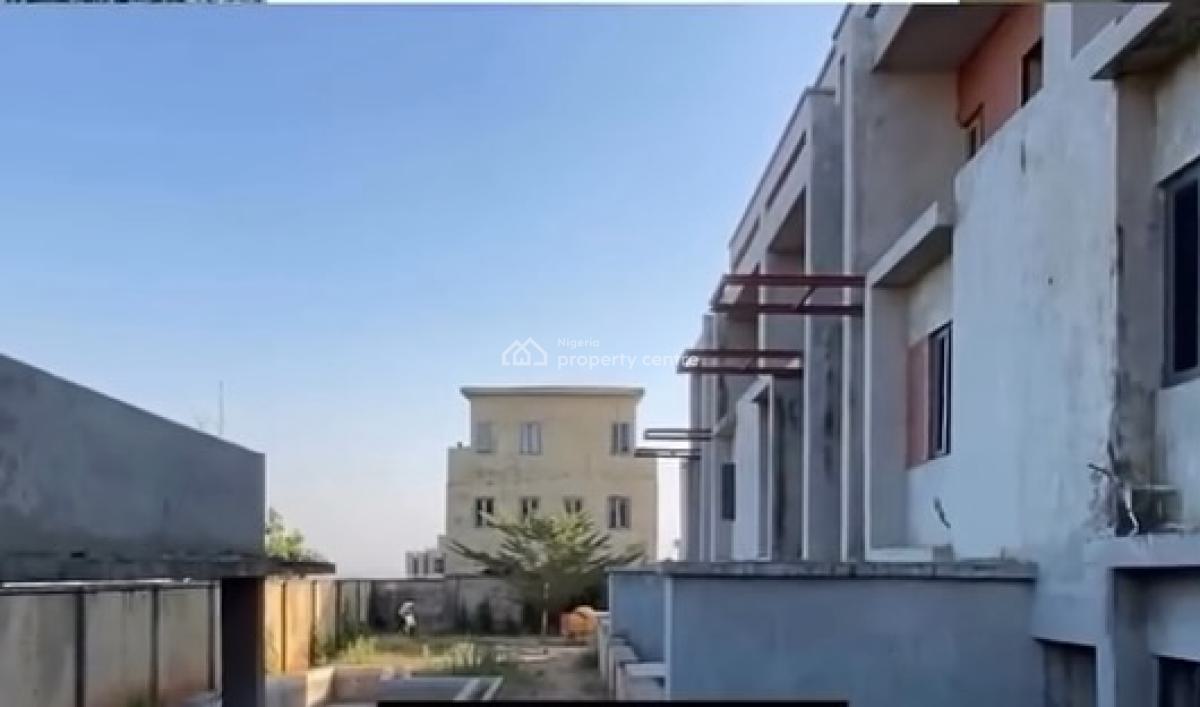 Semi Finished  5-bedroom Terrace with Breathtaking View., Katampe, Abuja, Terraced Duplex for Sale
